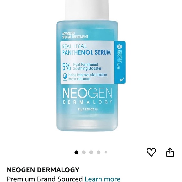 Neogen Panthenol Serum HYDRATING Serum K Beauty 🆕 FULL SZ - Picture 3 of 5